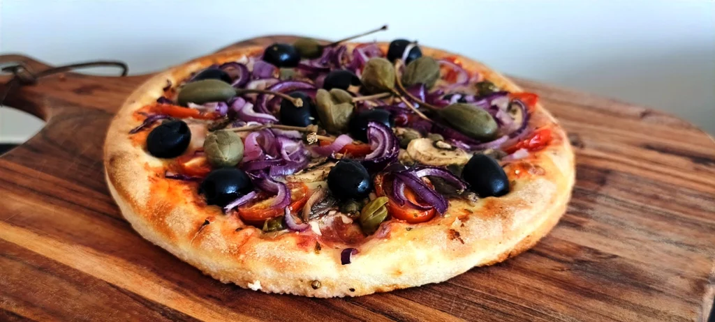 Pizza aux légumes